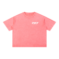 797 apparel Mineral Wash Boxy Cotton T-Shirt