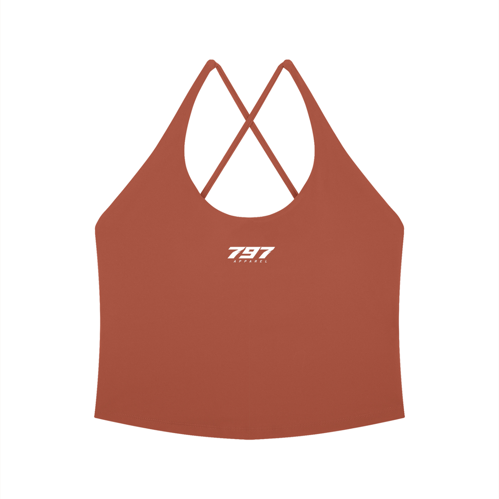 797 apparel Women's Tight Halter Yoga Tank Top