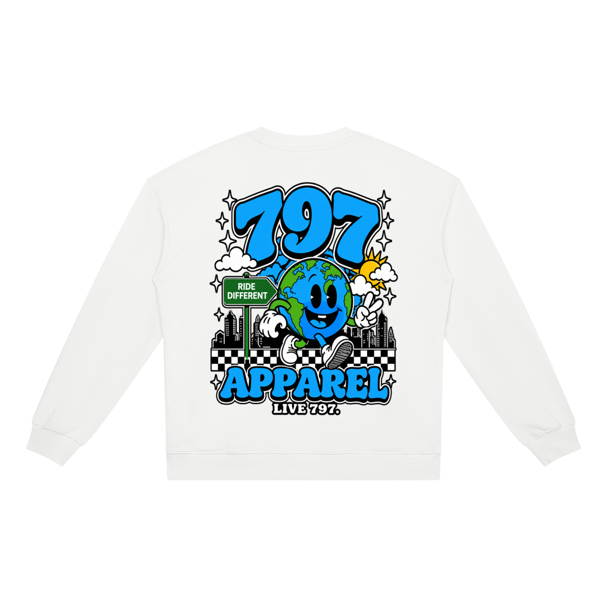 797 apparel Unisex Heavyweight Crewneck Sweatshirt