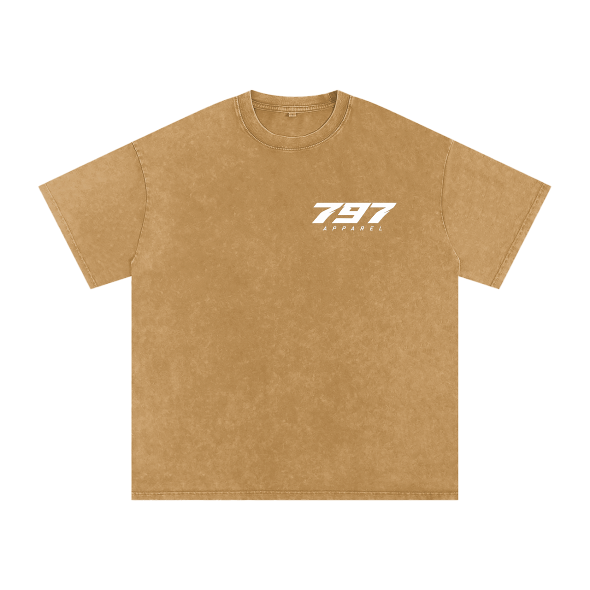 797 apparel Snow Washed Oversized Cotton T-Shirt