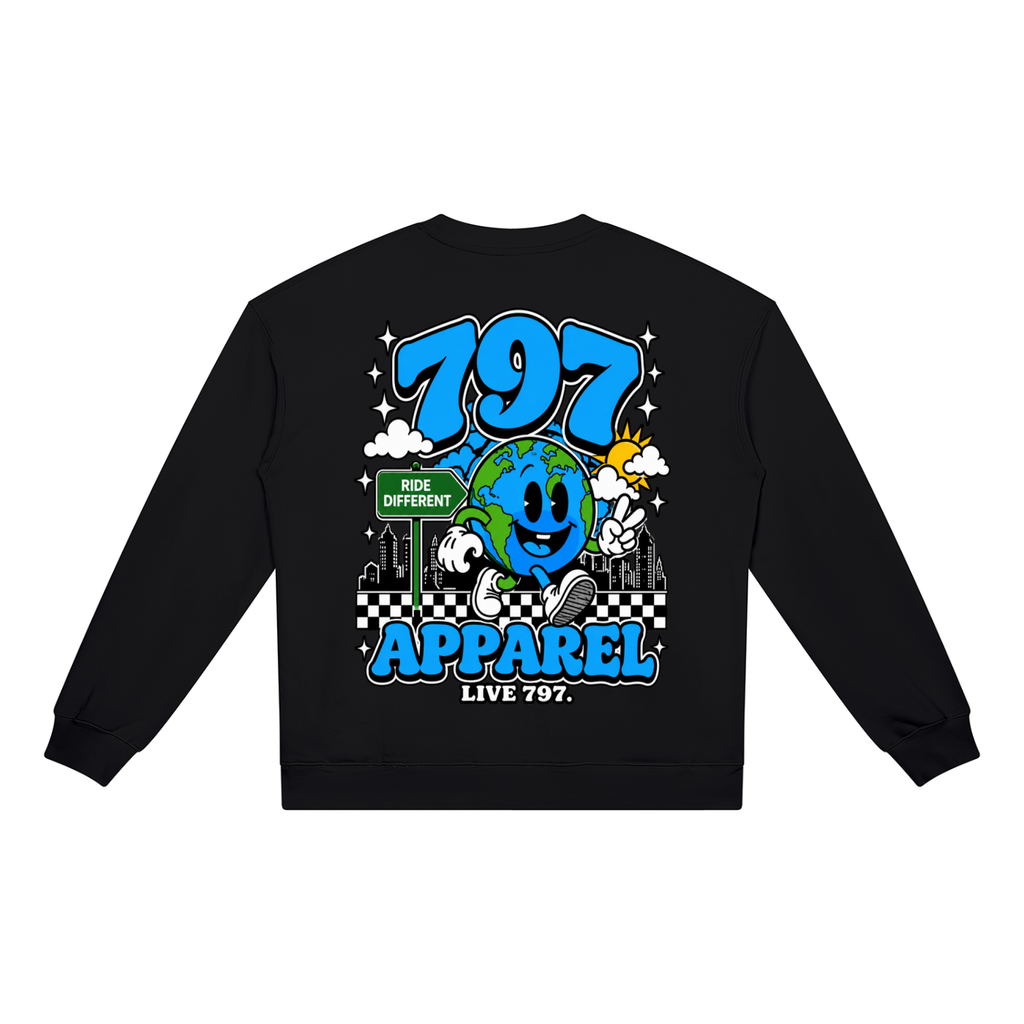 797 apparel Unisex Heavyweight Crewneck Sweatshirt
