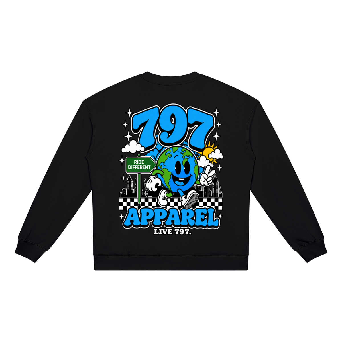 797 apparel Unisex Heavyweight Crewneck Sweatshirt