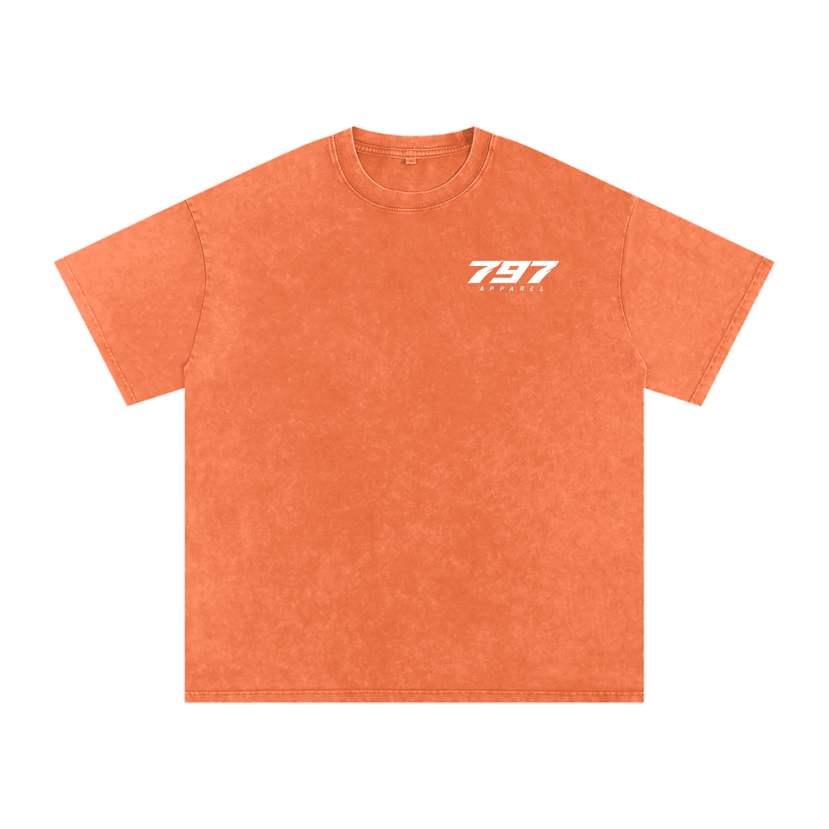 797 apparel Snow Washed Oversized Cotton T-Shirt