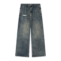 797 apparel Men's Vintage Wash Denim Jeans
