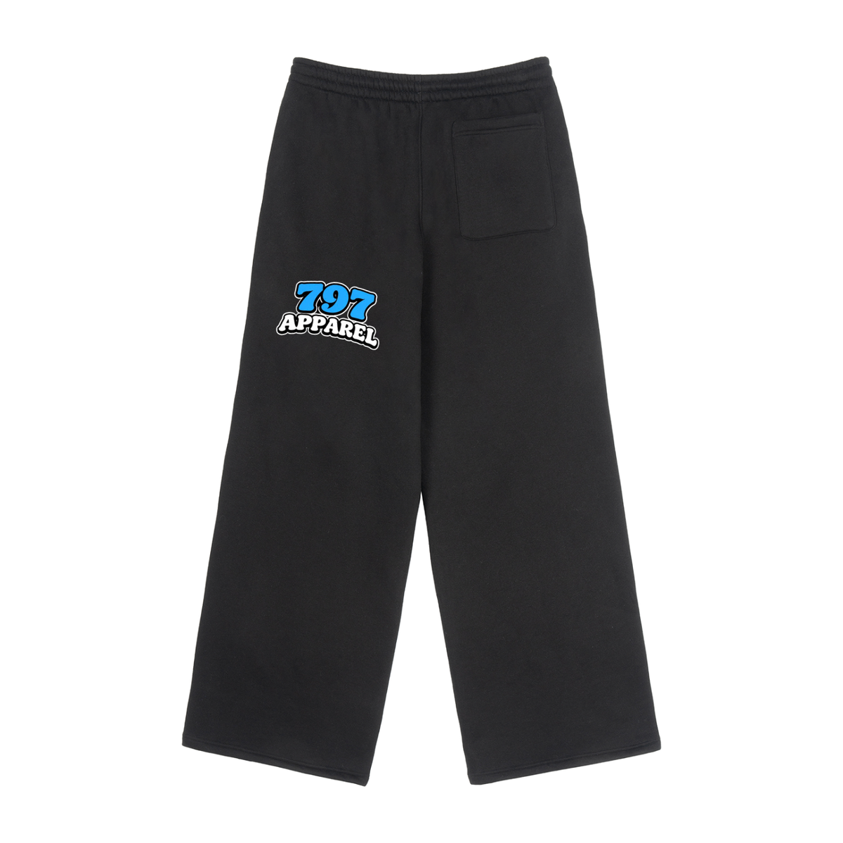 797 apparel Fleece Drawstring Straight-Leg Sweatpants